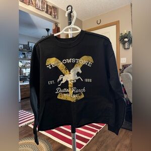 Yellowstone Dutton Ranch Black Hoodie